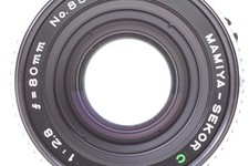 Objectif Exc Mamiya Sekor C SAMPLE 80mm f/2.8 f 2.8 *10115