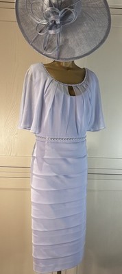 Veromia UK 18/20 blau Hochzeit Brautmutter Bräutigam Gast Rennen Party Anlass