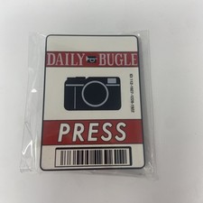 Funko POP! Marvel Collector Corps DAILY BUGLE PRESS Pin (Spider-Man Blue)