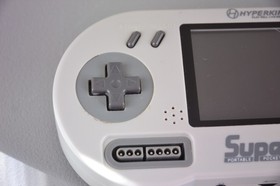 Hyperkin SupaBoy Portable SNES Console Tested w/ OG odd size av cable