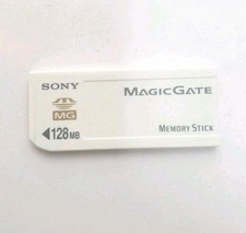Sony Memory Stick MG Magic Gate 128MB MSG-128A Camera Memory Card With Case