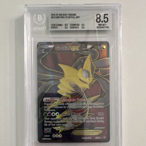 Giratina-EX graded BGS 8.5 for sale on eBay