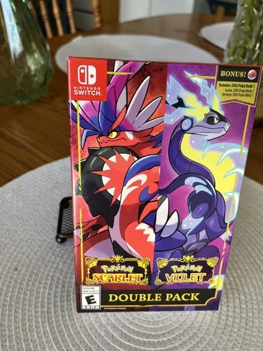 Pokémon Scarlet & Pokémon Violet - Double Pack (Nintendo Switch)(Brand New)
