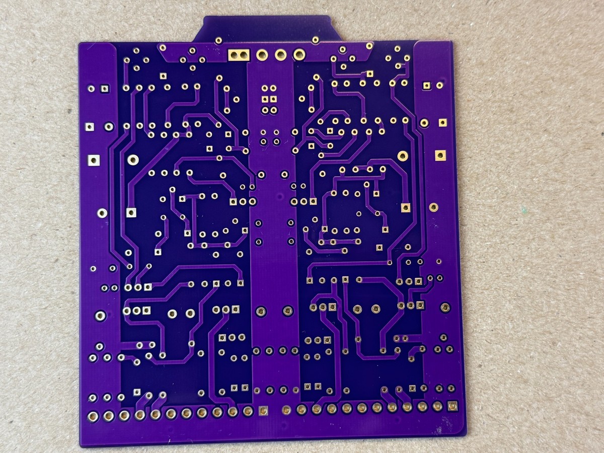 クロスブレイズ 基板 Limited-Edition Drop - PURPLE Sansui F-2624 Driver Board PCB