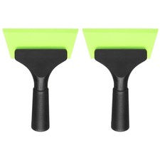 2pcs Squeegee 5 Inch Water Blade Home Shower Squeegee for Glass Door Green New  