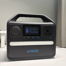 Anker 521 Portable Power Station Upgraded with LiFePO4 Battery, 256Wh 6-Port Pow