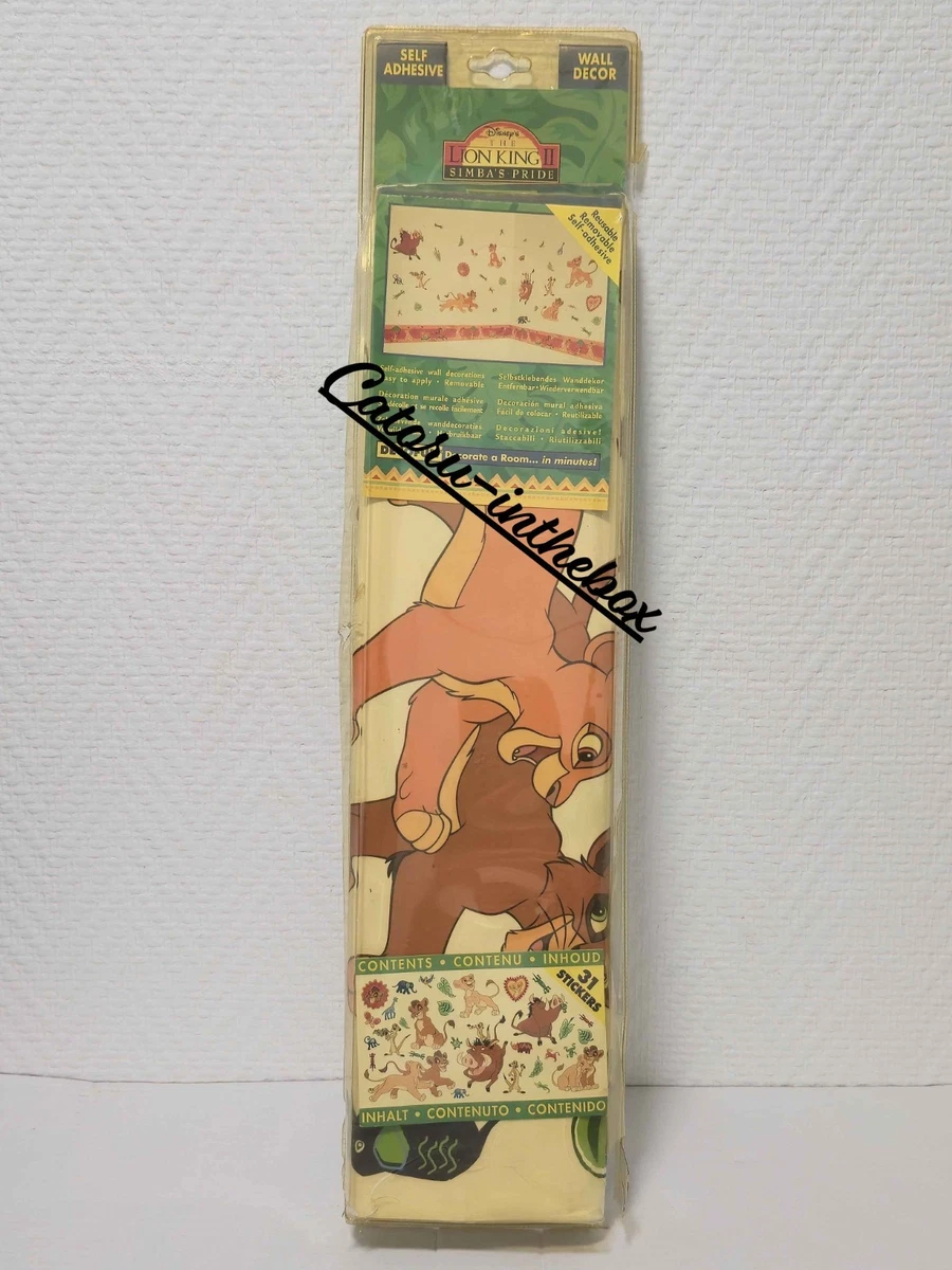 31 Pegatinas de pared de Disney El Rey León 2 Kovu Kiara El Rey León II