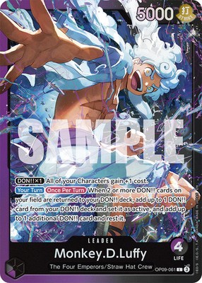 One Piece TCG: Monkey D. Luffy Starter Deck -Purple & Black [ST-26]