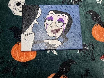 Small Unframed Canvas Painting - Grim Adventures of Billy & Mandy- Nostalgia art