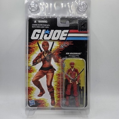 G.I. Joe SDCC 2012 Exclusive Kim Arashi Kage Red  Figure