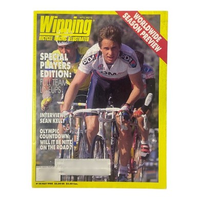 Winning Bicycle Racing Illustrated May 1988 No. 58 Greg LeMond at Ruta Del Sol