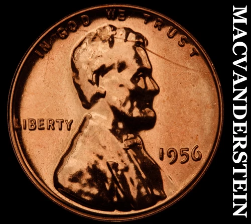 1956 Lincoln Wheat Cent - Scratch  Choice Gem Proof  No Reserve  #G6884