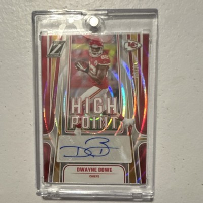 Panini Zenith HighPoint Dwayne Bowe Autograph Chiefs Serial Numbered 10/99
