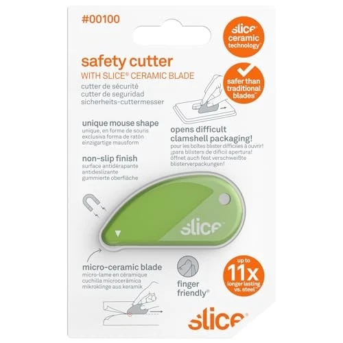 Slice 00100 Ceramic Blade Safety Cutter, Green - Image 2 of 4