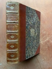 1898…Pickwick Papers..half Calf..clean as a whistle