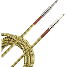 D'Addario Planet Waves Braided Instrument Cable 15 ft. Tweed