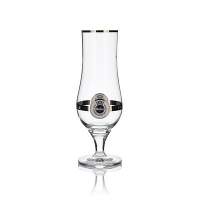 Warsteiner Pilstulpe Bierglas 0,4l Pokalglas Goldrand Kugelglas Brauerei Gastro