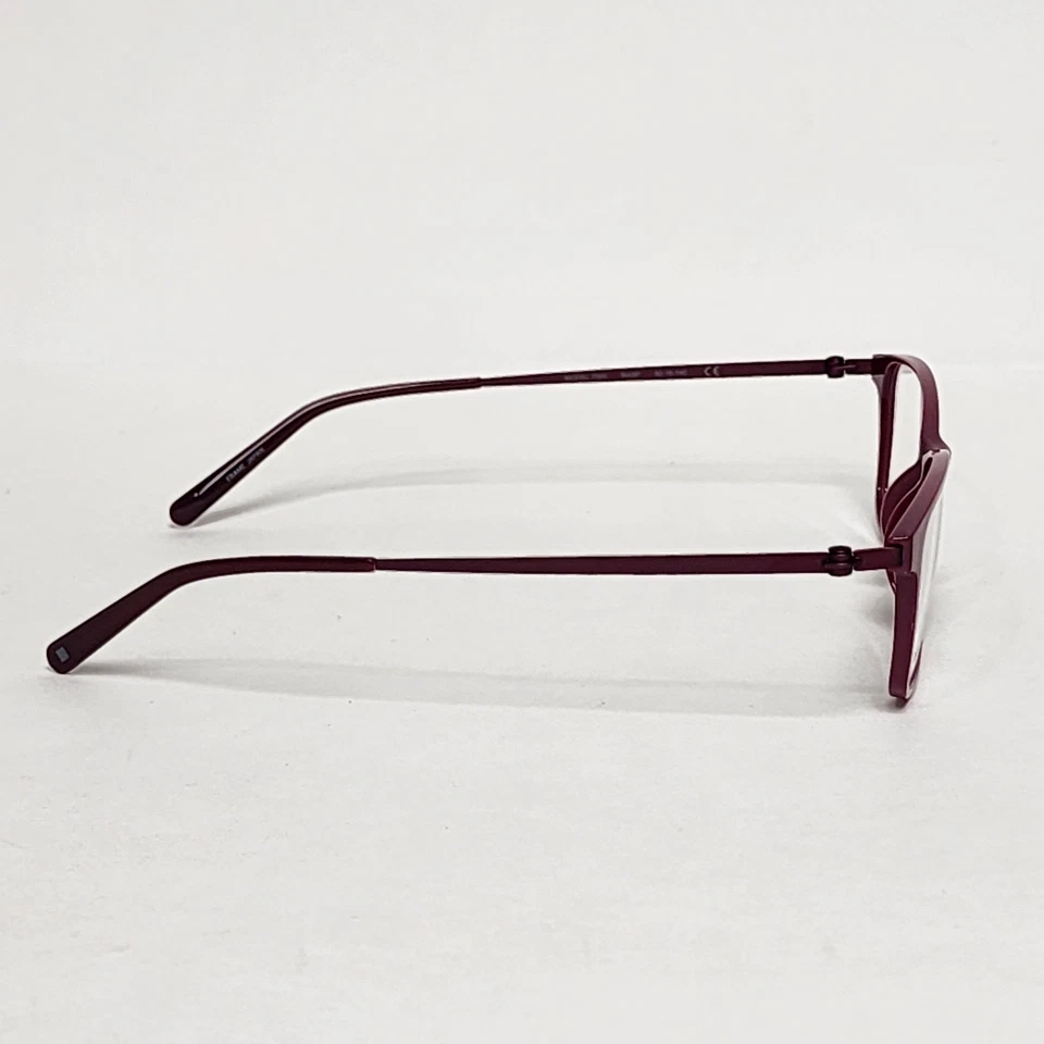 Óculos ovais femininos MODO 7020 ultraleve titânio em framboesa | 52mm - Imagem 4 de 4