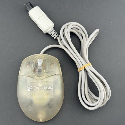 Sega Dreamcast Official OEM Clear Mouse Controller HKT-9900 Japan | US SELLER