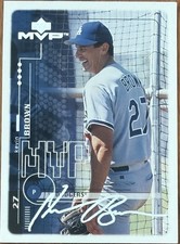 1999 Upper Deck MVP Silver Script #103 Kevin Brown card, Los Angeles Dodgers