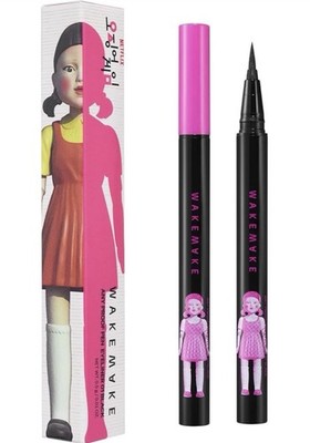 WAKEMAKE x SQUID GAME Any-Proof Pen Eyeliner 01 Black 0.1 oz