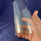 Glass Cylinder Lamp Candle Globe Shade Clear — photo 4