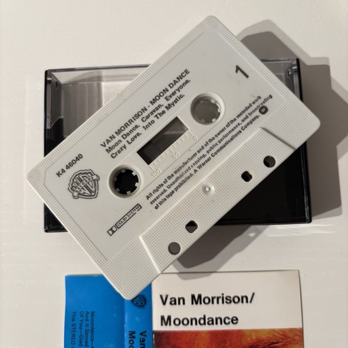 VAN MORRISON - MOONDANCE (UK CASSETTE TAPE) - Picture 2 of 5