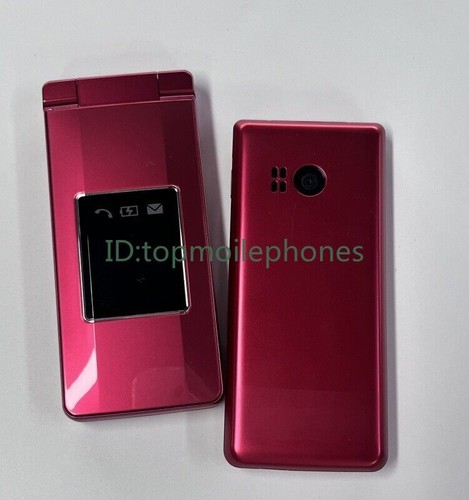 Original Sharp A207SH 4G LTE Single SIM Unlocked Android Flip Phone Gold/Pink - 第 21/22 張圖片