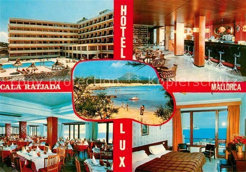 73363776 Cala Ratjada Mallorca Hotel Lux Restaurant Bar Swimming Pool
