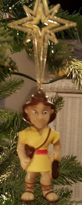  DAVID vs. GOLIATH CHRISTMAS TREE ORNAMENT TABLE DESK DECORATION  Nora Winn