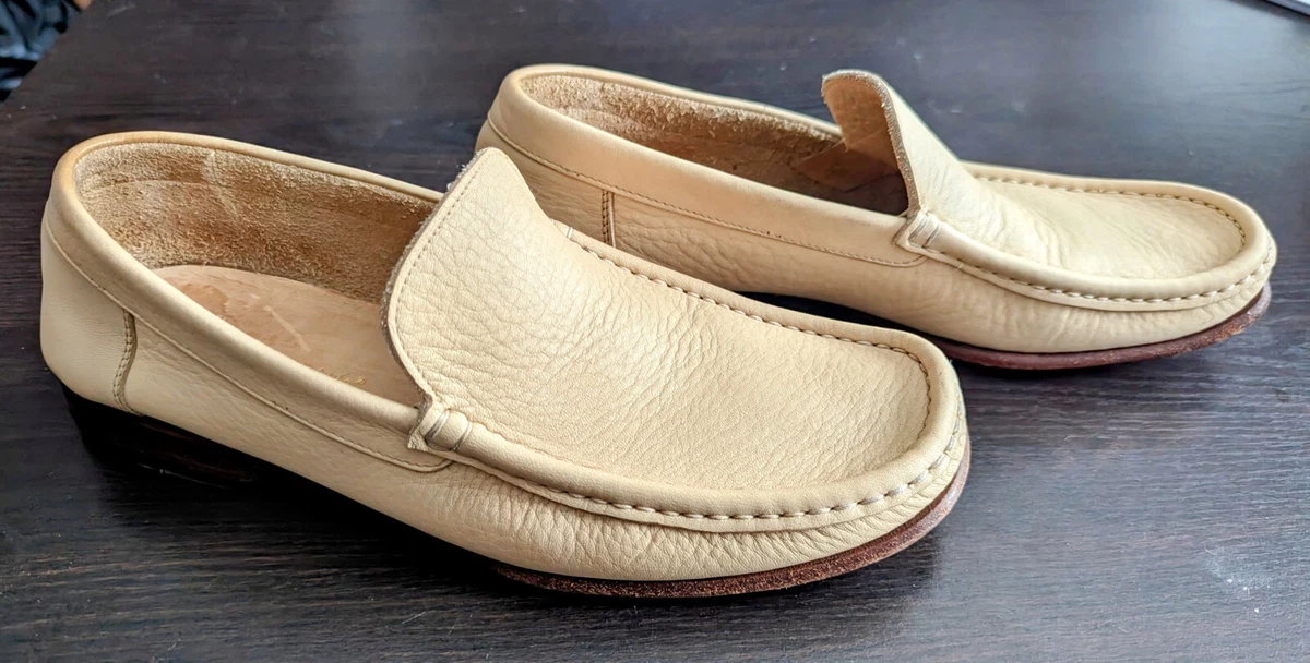 DOLCE & GABBANA SUEDE IVORY LOAFERS GREAT CONDITION *small mark right shoe Dolce & Gabbana Suede shoes type loafers | Men main image 2