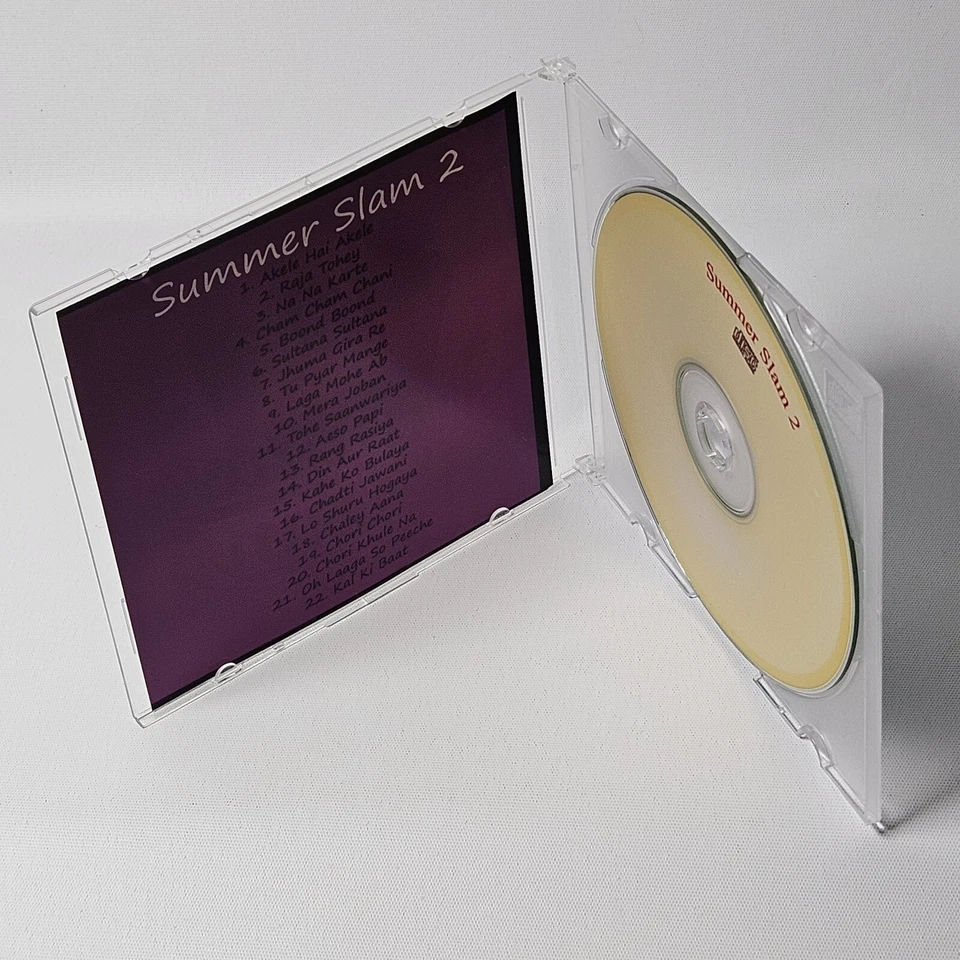 Big Shat Summer Slam 2 Single Indian Track Remixes Bollywood Hindi Mix CD - Image 2 of 4