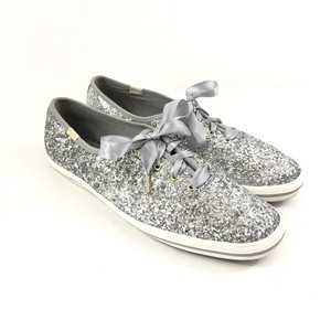 tenis com glitter prata