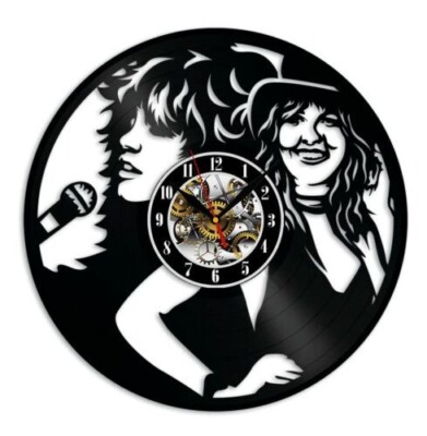 Stevie Nicks Vinyl Wanduhr Wohndeko Kunst Design bestes Geschenk Geburtstag U...