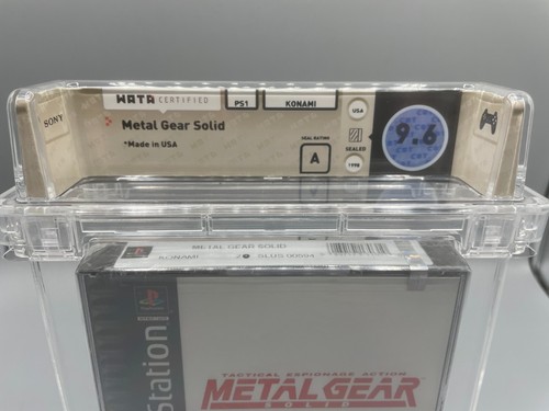 Metal Gear Solid Wata 9.6 A Sealed PS1 Konami 1998 NTSC-U/C GRADED PLAYSTATION - Picture 2 of 9