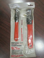 Craftsman Set of Adjustable Pocket Box-End Wrench Set, Made in USA/Vintage, I#21