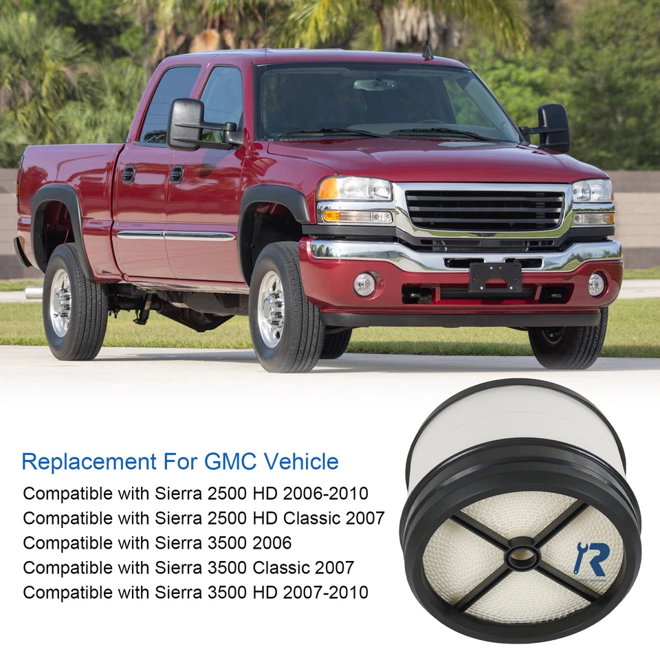 Filtro de aire del motor apto para Chevrolet Silverado 2500 HD 2006-2010 A3087C 25839611  Foto 4 de 4