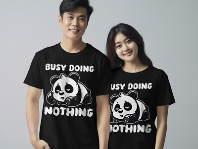 T-Shirt Faule Tiermotive müde Design Tierliebhaber lustig Geschenk Unisex Tee Logo