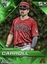 [DIGITAL] Topps Bunt - Corbin Carroll - Postseason Base 23 S1 - Green