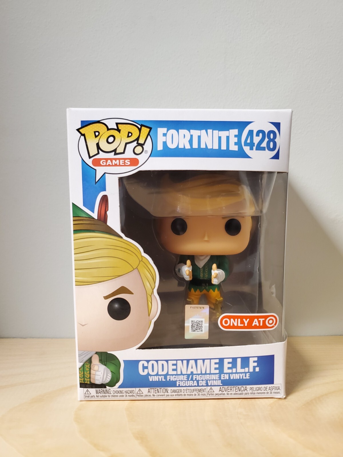 Funko Pop!: Fortnite: Codename E.L.F #428 (Target Exclusive) *Box Damage*