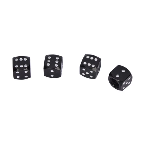 7 Color Metal Dice Wheel Valve Stem Tire Cap Trims For Car/Bike/Truck Dust Cover - Picture 10 of 23