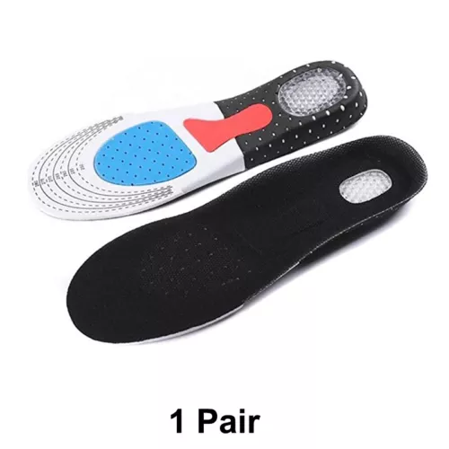 1 par de plantillas de zapatos amortiguador de espuma viscoelástica y absorción de impactos alivian el dolor de pies - Imagen 19 de 22