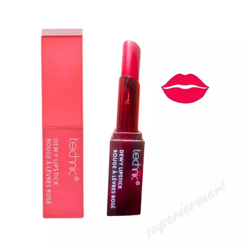 Technic Dewy Lipstick  Hydrating Lightweight Lipstick Vegan Red Shade - Image 2 of 2