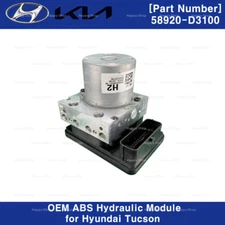 58920D3100 Genuine OEM ABS HYDRAULIC MODULE For Hyundai Tucson 2015-2017