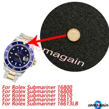 1*Gold Pearl Pip Dot Bezel Insert For Rolex Submariner 16800 16808 16610 16613LB