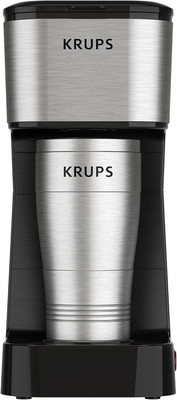 : 2 Cup Coffee Maker, Simply Brew Stainless Steel Single Serve Drip Coffee Machi