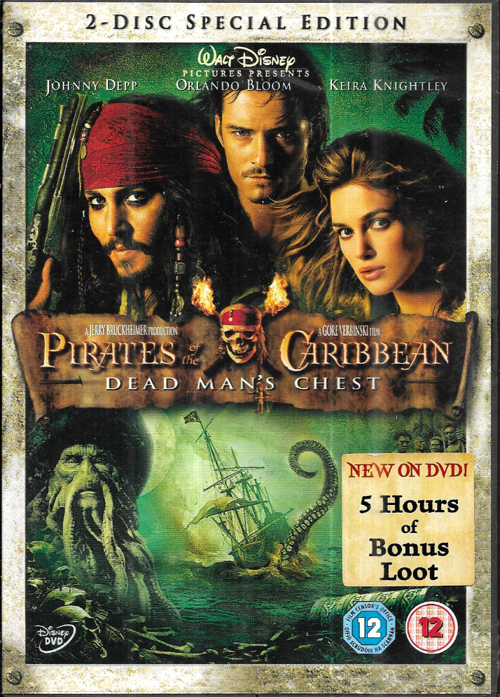 Pirates Of The Caribbean : Dead Man's Chest 2 disc Special Edition DVD