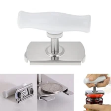 Stainless Steel Adjustable Twist Jar Opener Spiral Can Seal Lid Remover GN