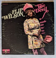 FLIP WILSON - The Devil Made Me Buy This Dress - 1970 VINYL LP - LD-1000