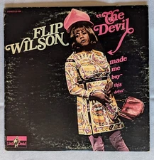 FLIP WILSON - The Devil Made Me Buy This Dress - 1970 VINYL LP - LD-1000